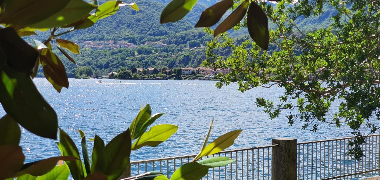 Beautiful Place A Lago D'Orta Mit Direktem Seezugang Omegna Exterior foto