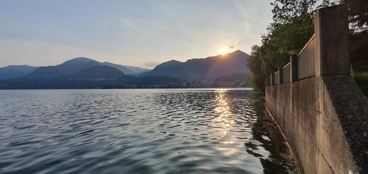 Beautiful Place A Lago D'Orta Mit Direktem Seezugang Omegna Exterior foto
