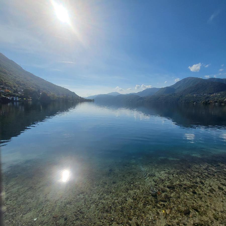 Beautiful Place A Lago D'Orta Mit Direktem Seezugang Omegna Exterior foto